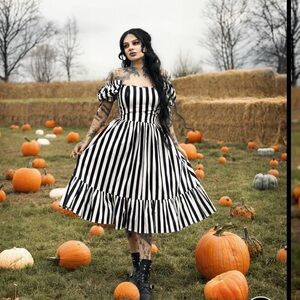 Blackwood Castle Edith Striped Skirt